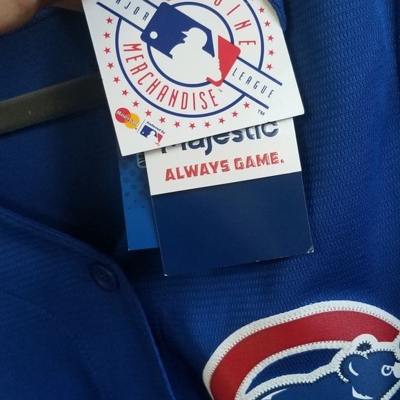 Official Chicago Cubs Jersey, Women's Cut, Small - Picture 6 of 6